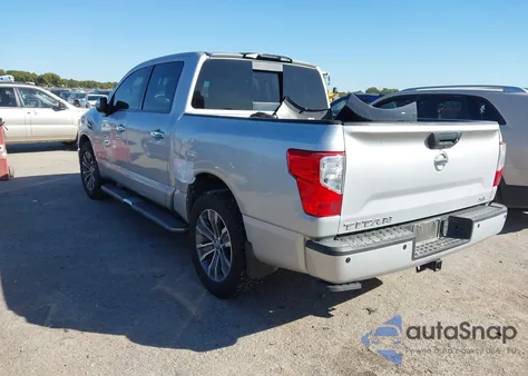 2017 Nissan Titan Sl from USA, damaged, VIN 1N6AA1E67HN517568
